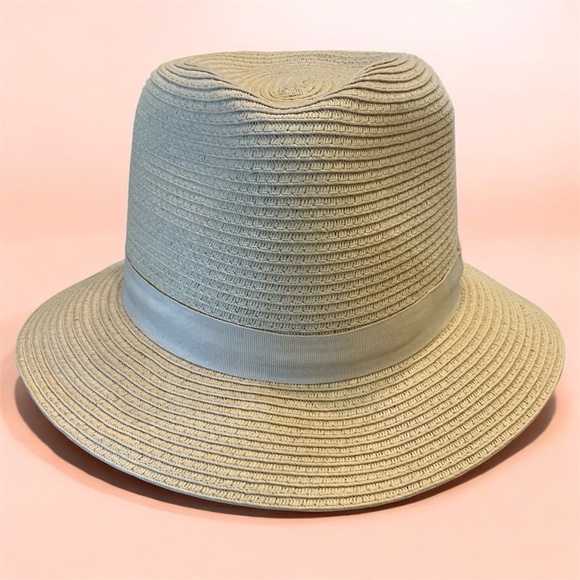 Straw Hat, Women’s, Neutral Natural Color, Size is 23.5 inches around - Picture 1 of 8